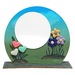 거울 꽃 액자 만들기(2개묶음)